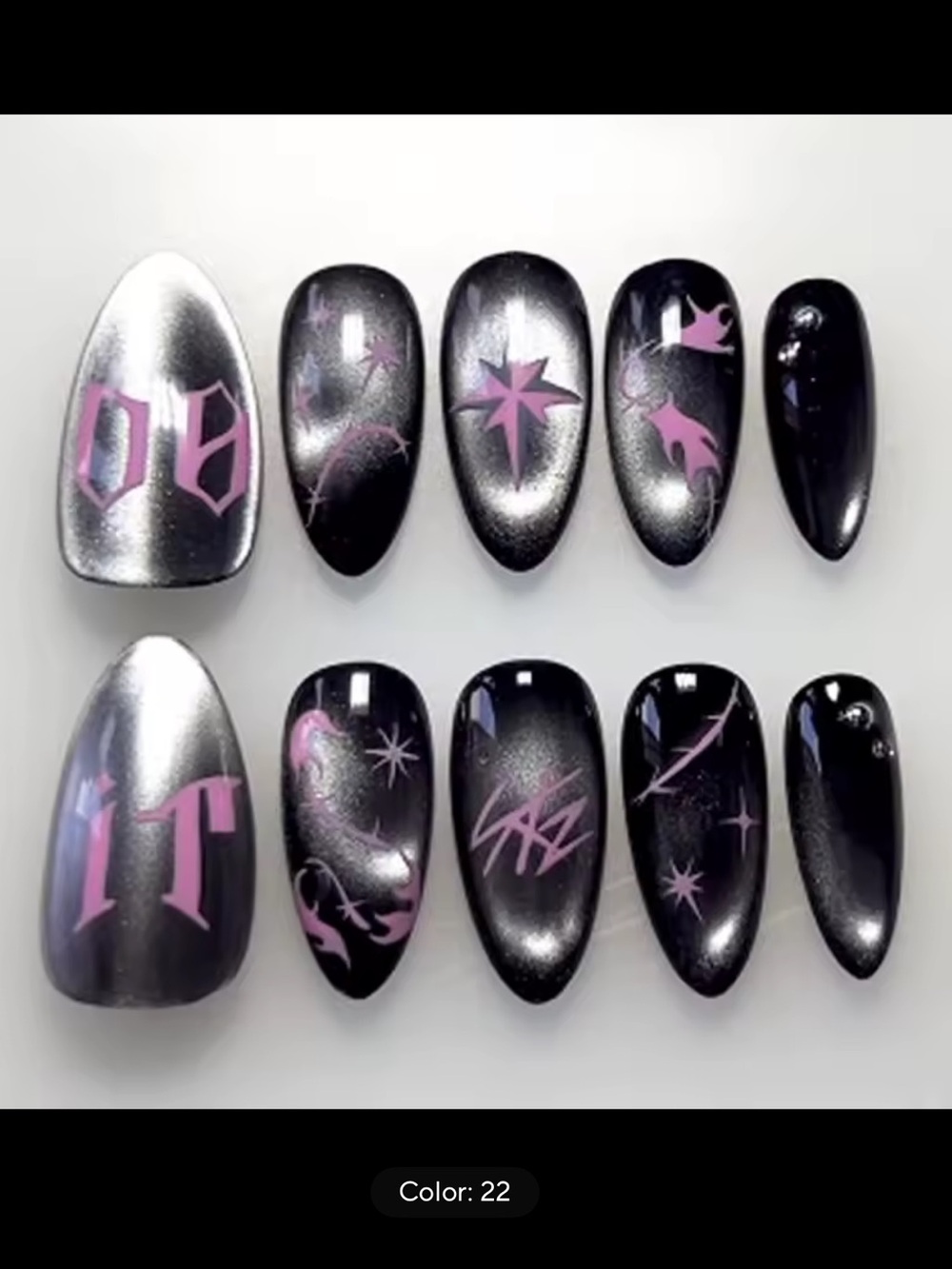 24 pcs nails natural delicate & comfortable reusable!